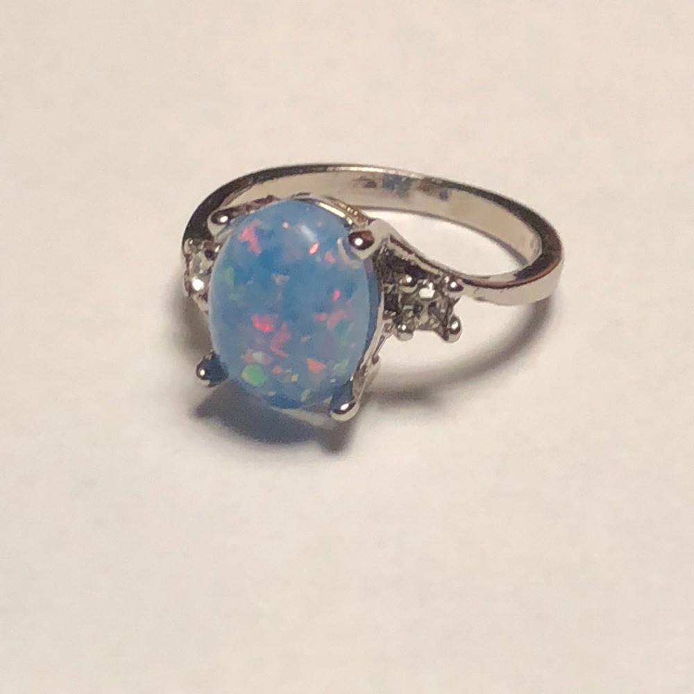 Fire Opal Ring